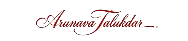 Arunava Talukdar signature